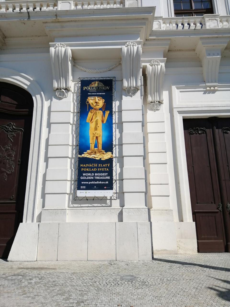 Poklad Inkov-Svetová výstava  20.8.2020 Bratislava-hrad