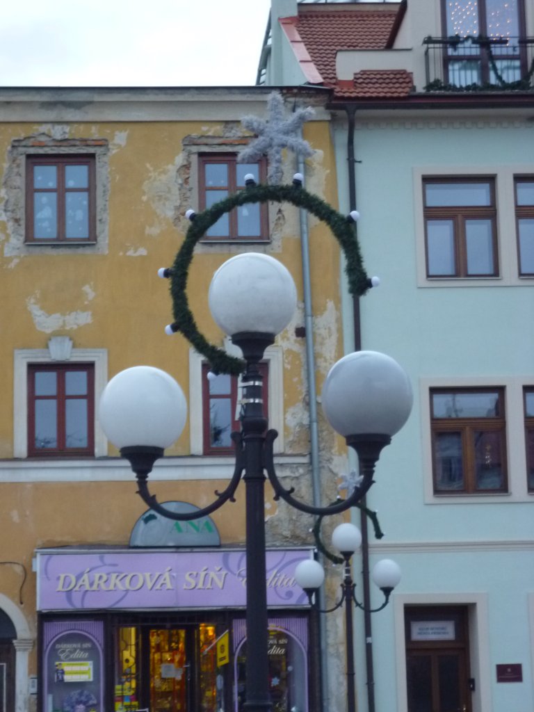 Vánoční výzdoba měst