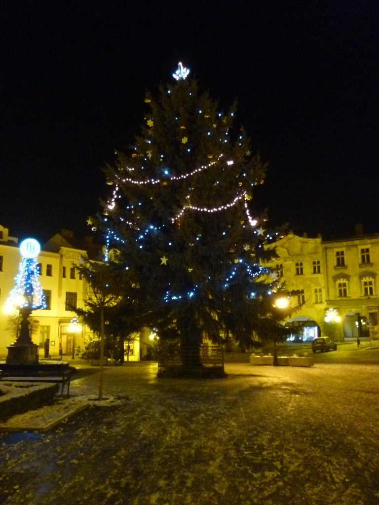 Vánoční výzdoba měst