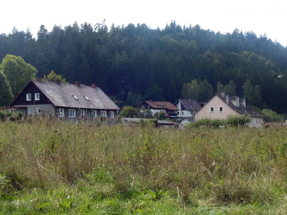 pohled na vesnici Annín