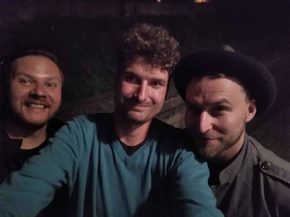 Selfie z kapelou Michala Hrůzy