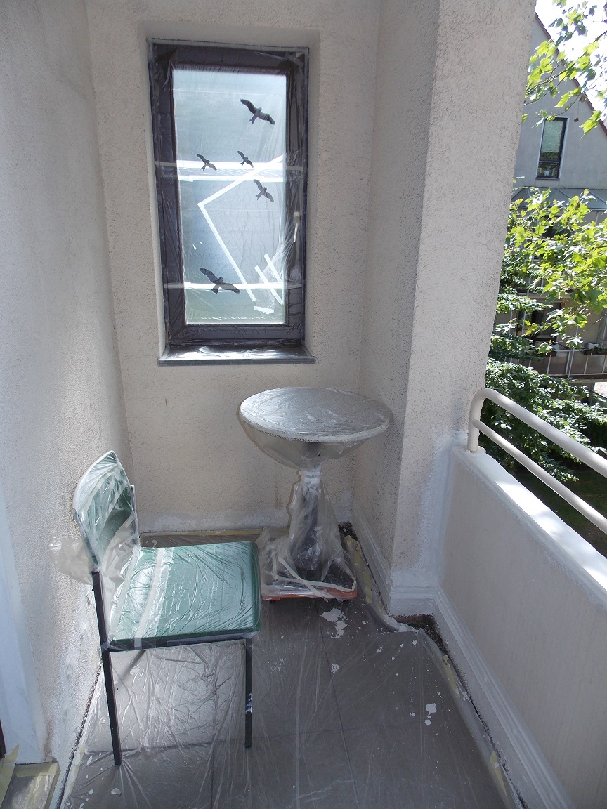 016 - 2015 - renovace balkonu a letošní bylinky