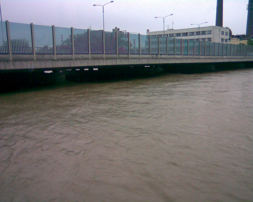 povodeň Přerov květen 2010