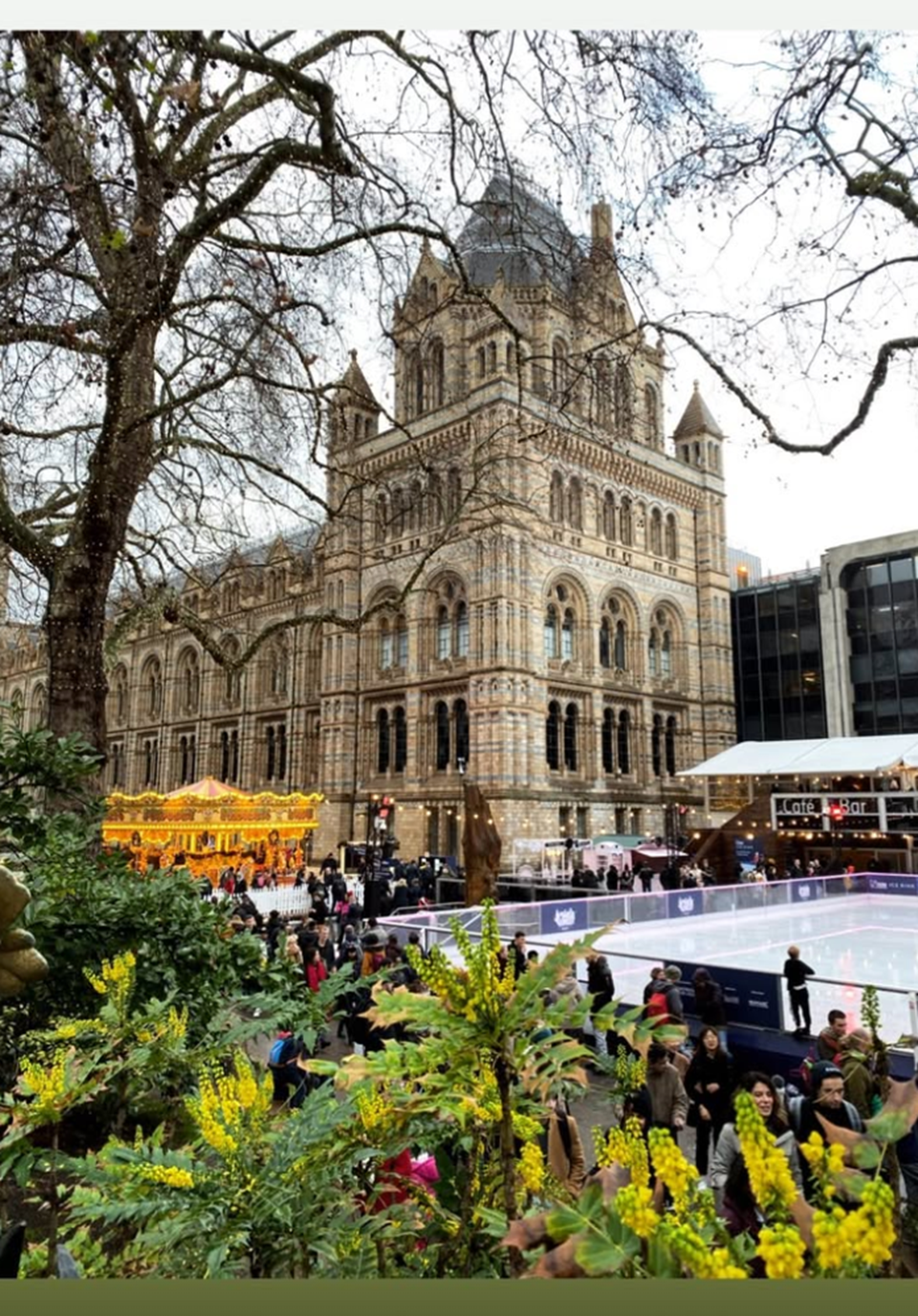 Dcera, žijící v Londýně.