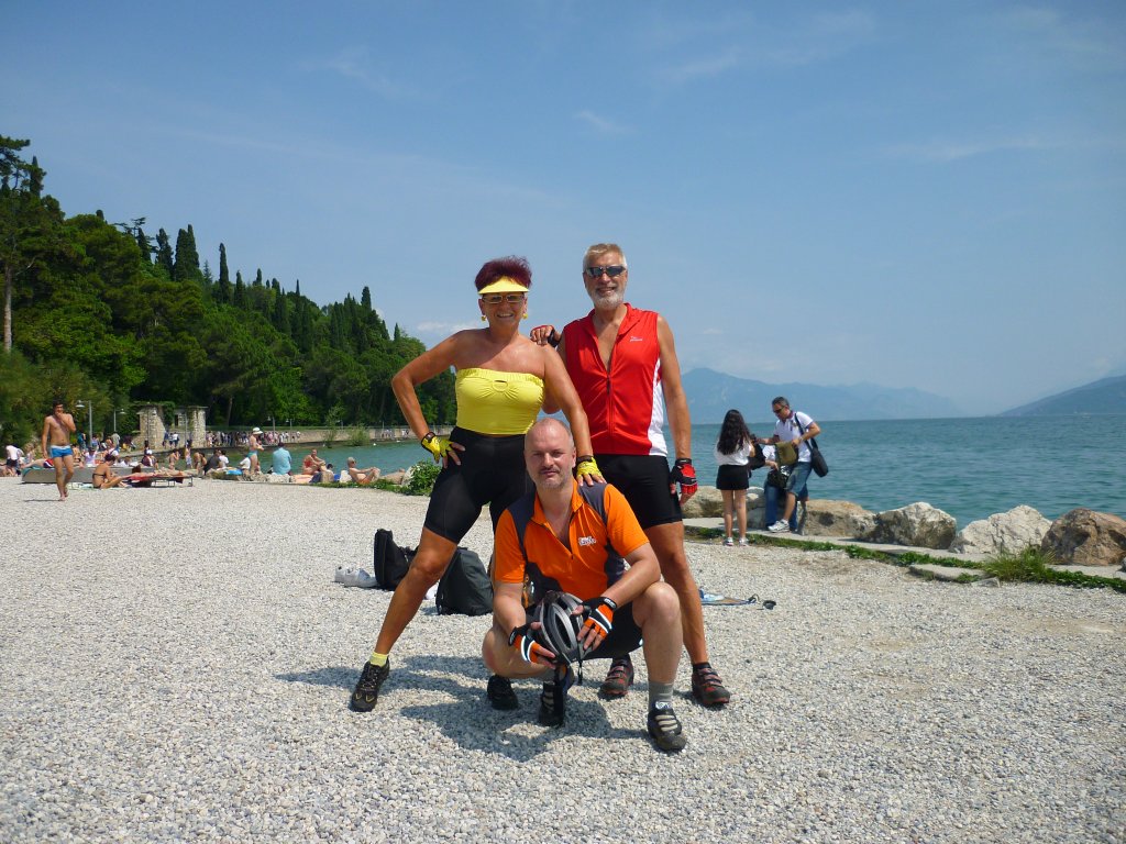 Na kolech u Lago di Garda