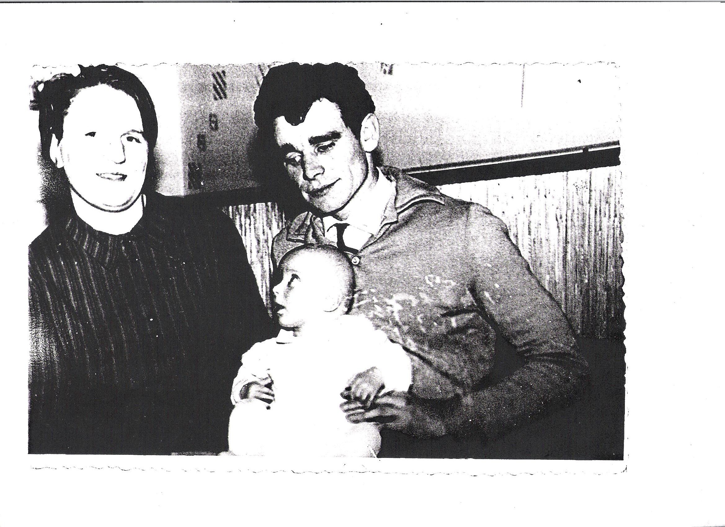 tak tohle jsem já mojí rodiče v roce1966
