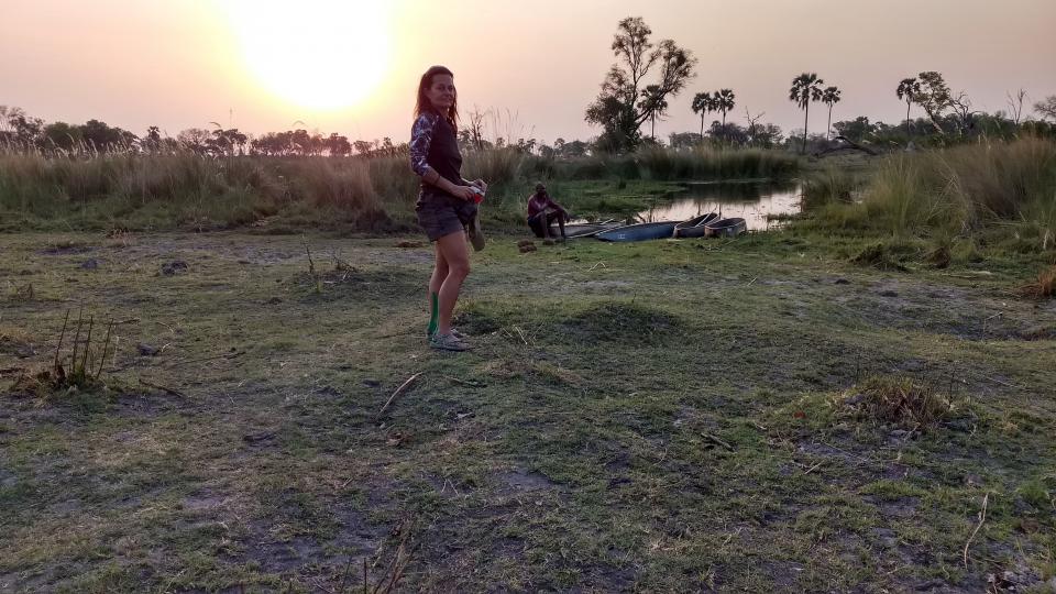 Sunset Okavango