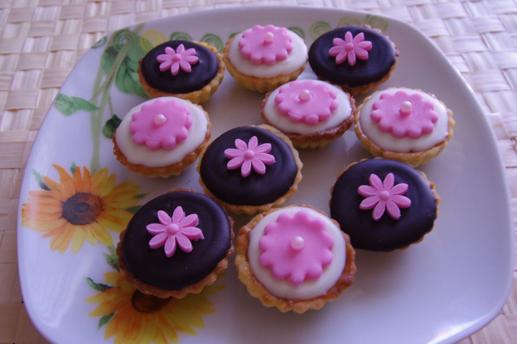 mini zákusky a cukroví