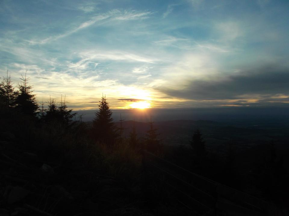 pod širákem na Lysé (Beskydy)