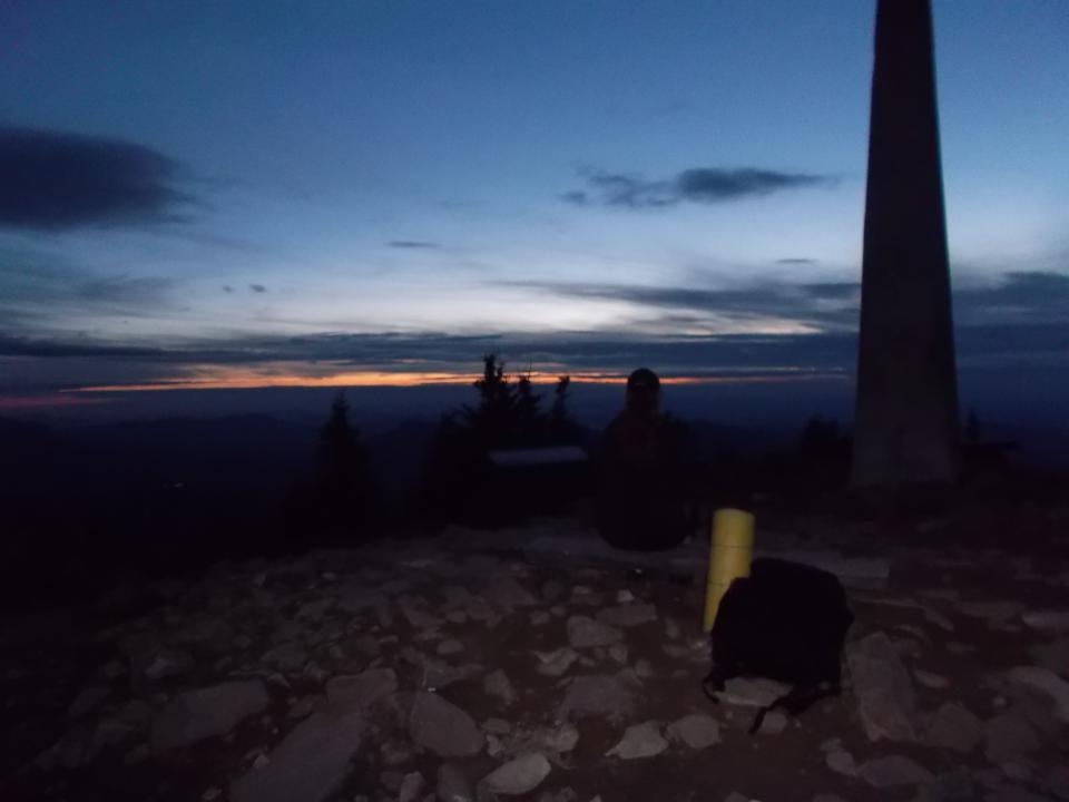 pod širákem na Lysé (Beskydy)