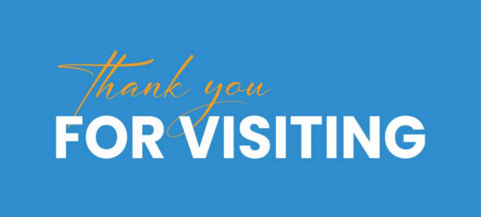 Thank You For Visiting