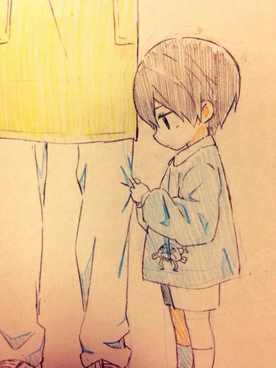 Маленький мальчик из аниме