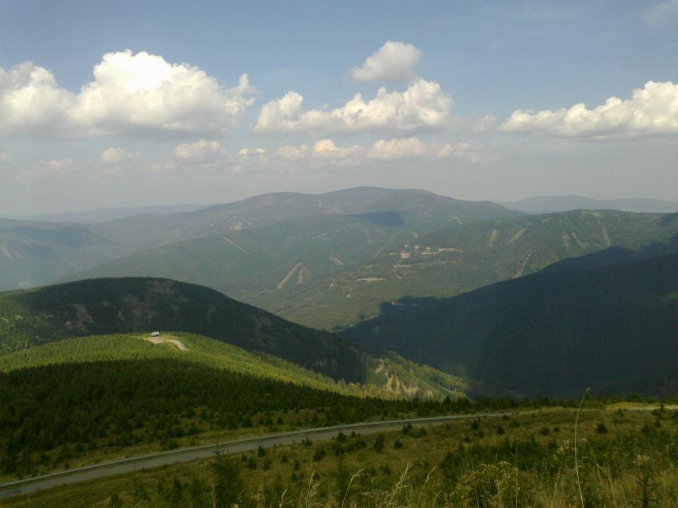 Dlouhé Stráně s Martinem