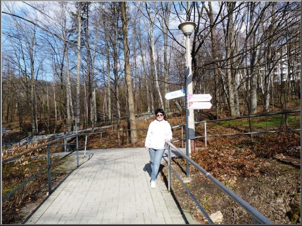 Okolí hotelu Diament 7.4.2018