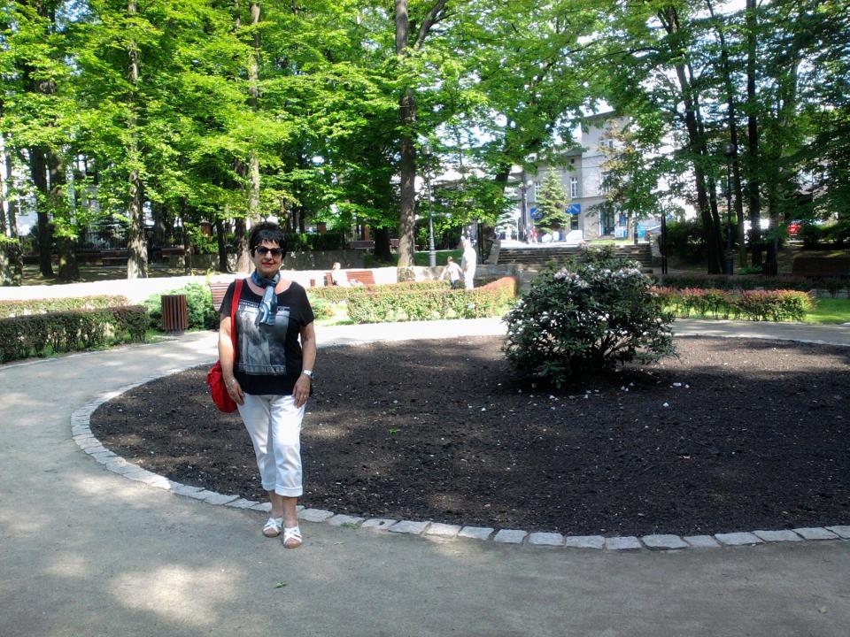 Lázeňský park v Jastrzembiu 14.5.2018