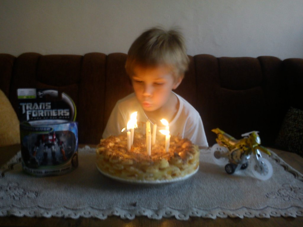 Narozky syna Toma 7let