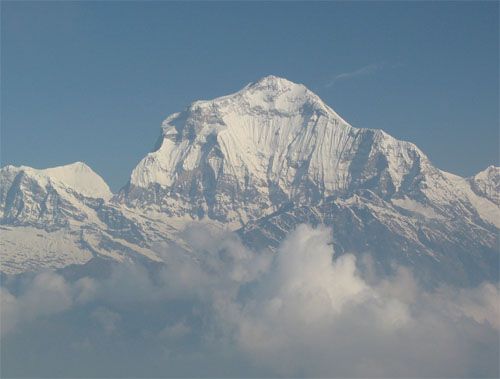 Dhaulágiri 8167 m.