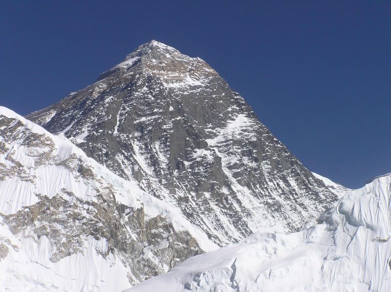 Mount Everest 8850 m.