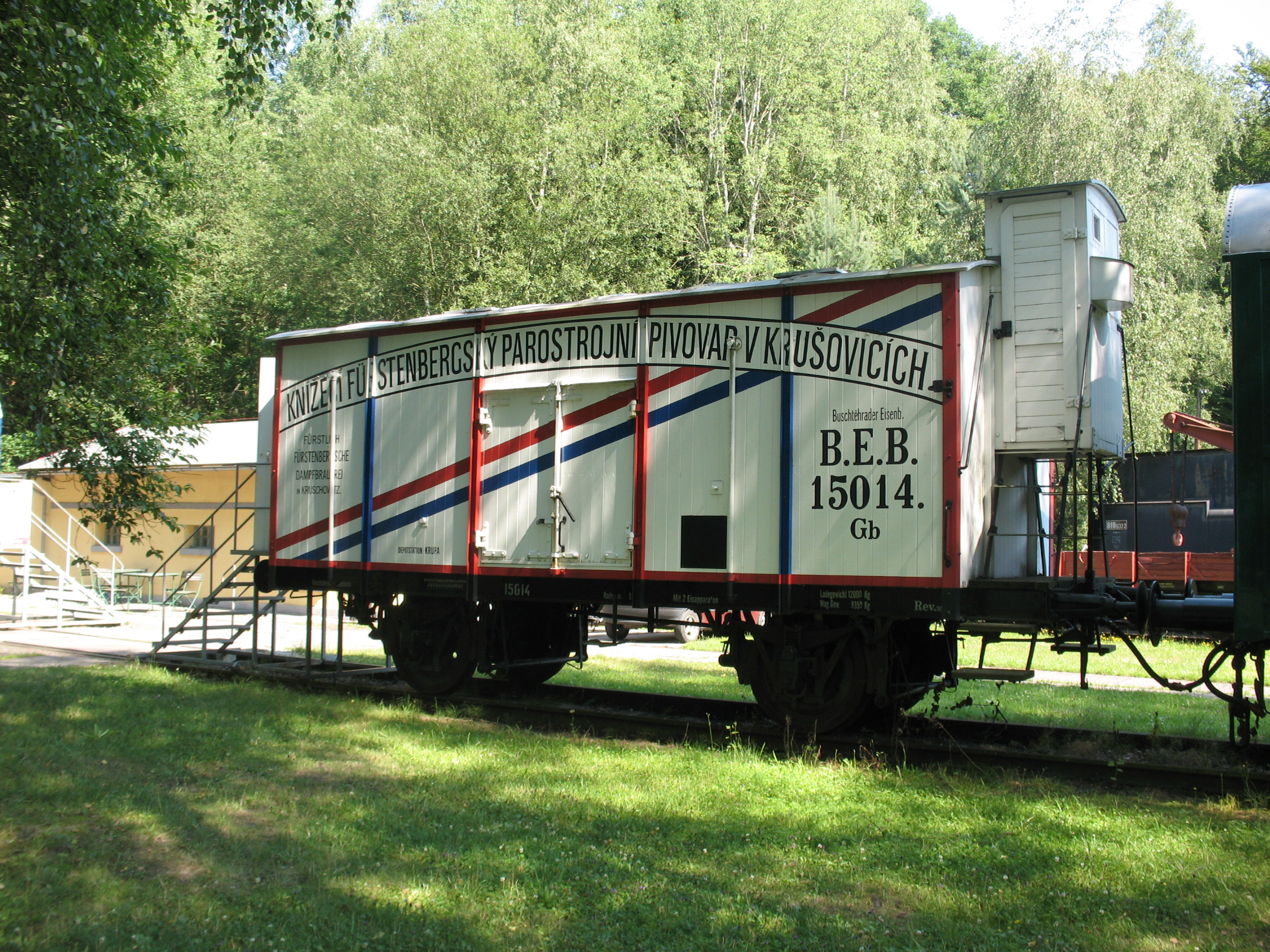Lužná u Rakovníka -muzeum ČD
