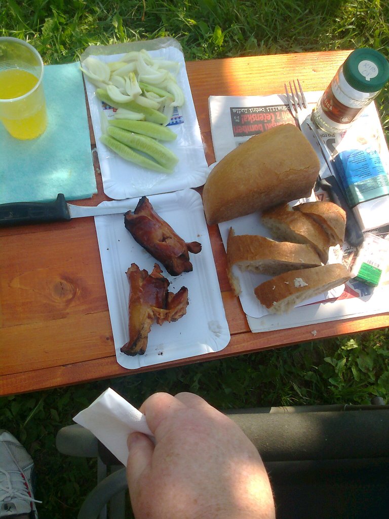 Synova chatka a zahrada