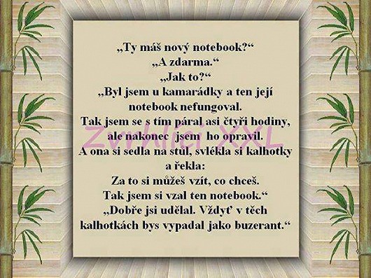 pro pobavení