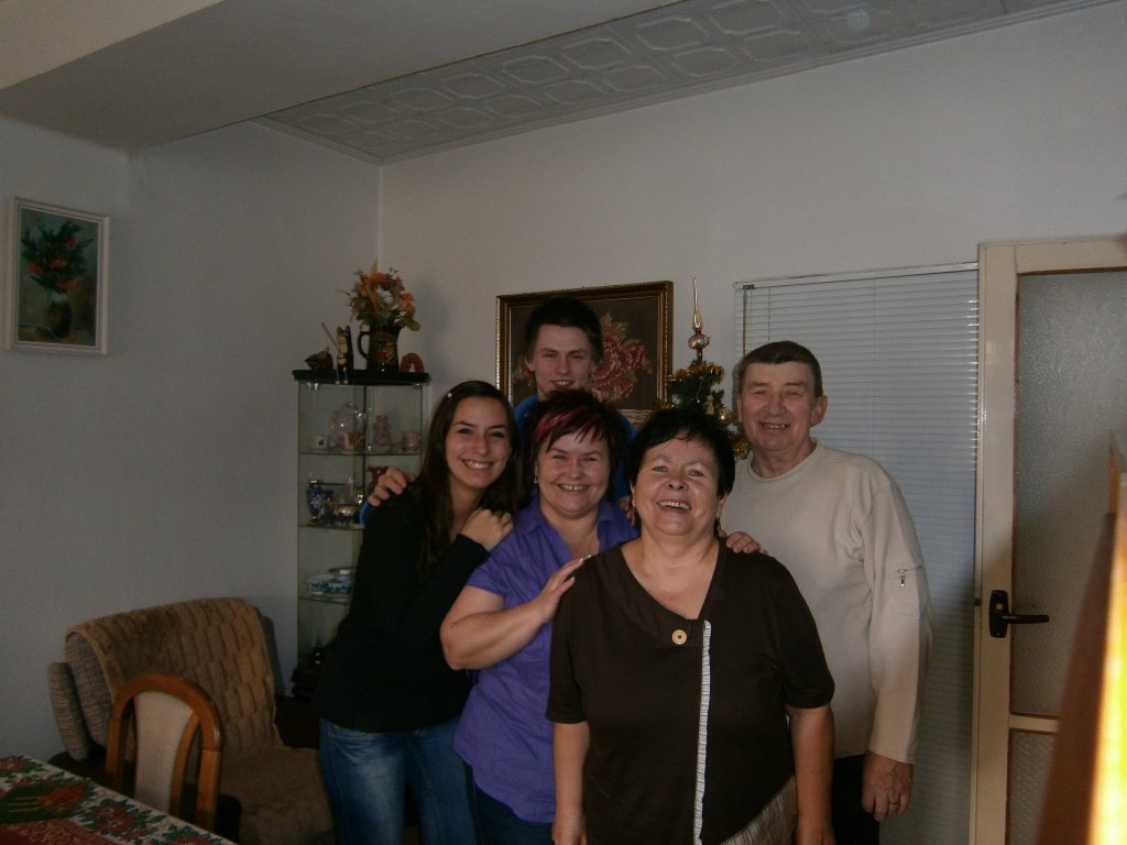 Vánoce 2011 s potomky a rodiči