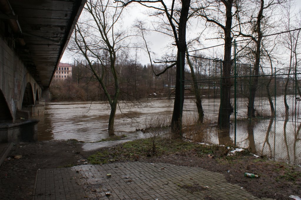 Ohře , Teplá leden 2011
