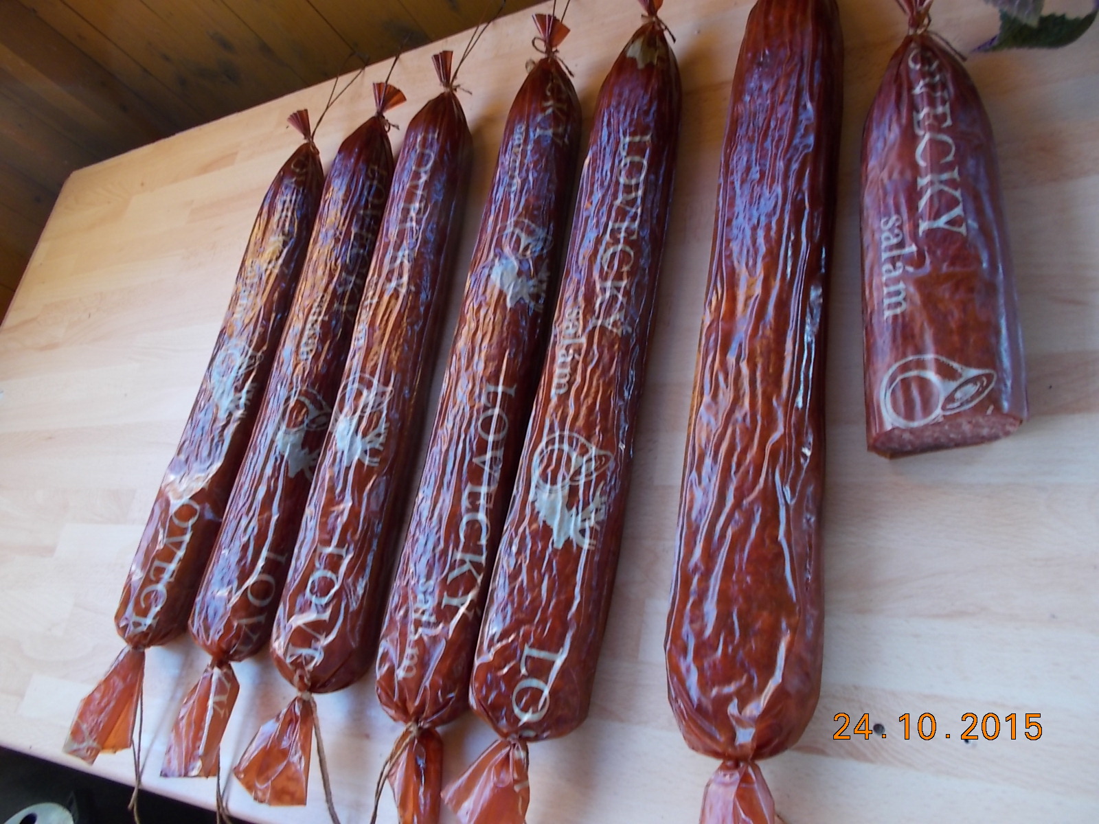 říjen 2015 - další kulinářský pokus..