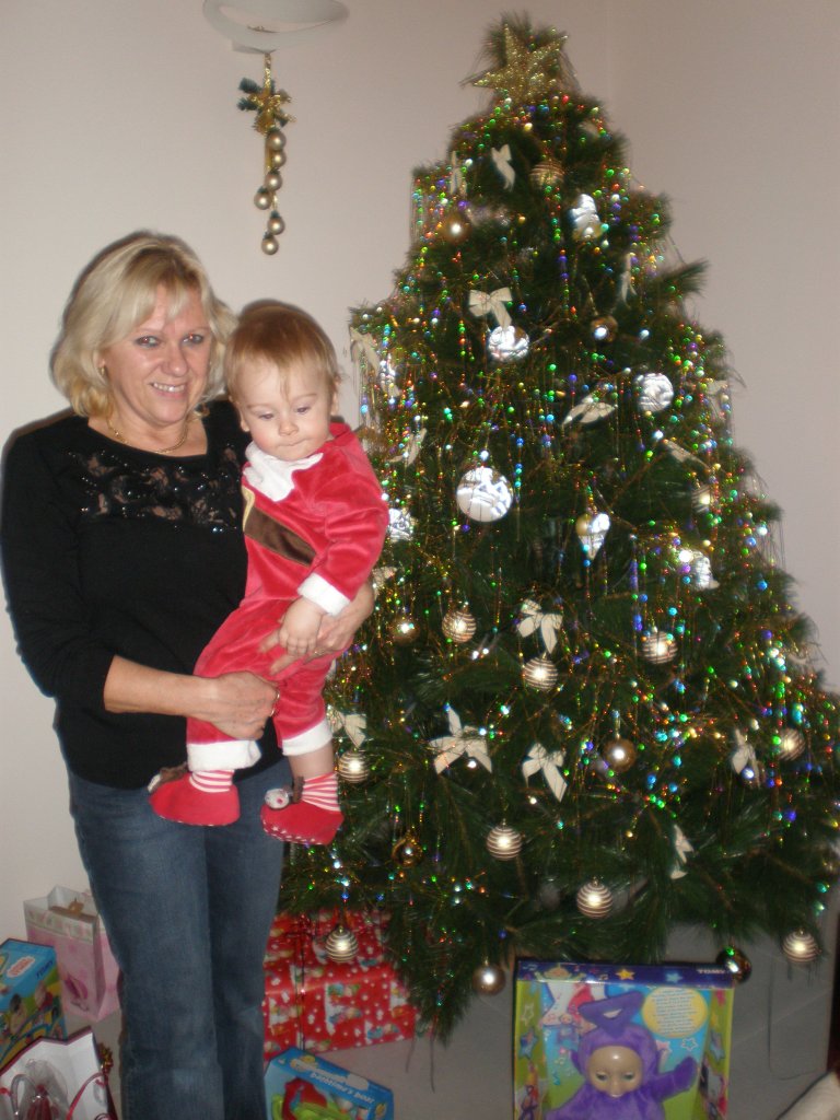 Vánoce 2010 já a moje zlatíčko.