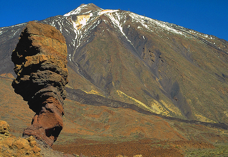 Pico de Teide a Boží prst