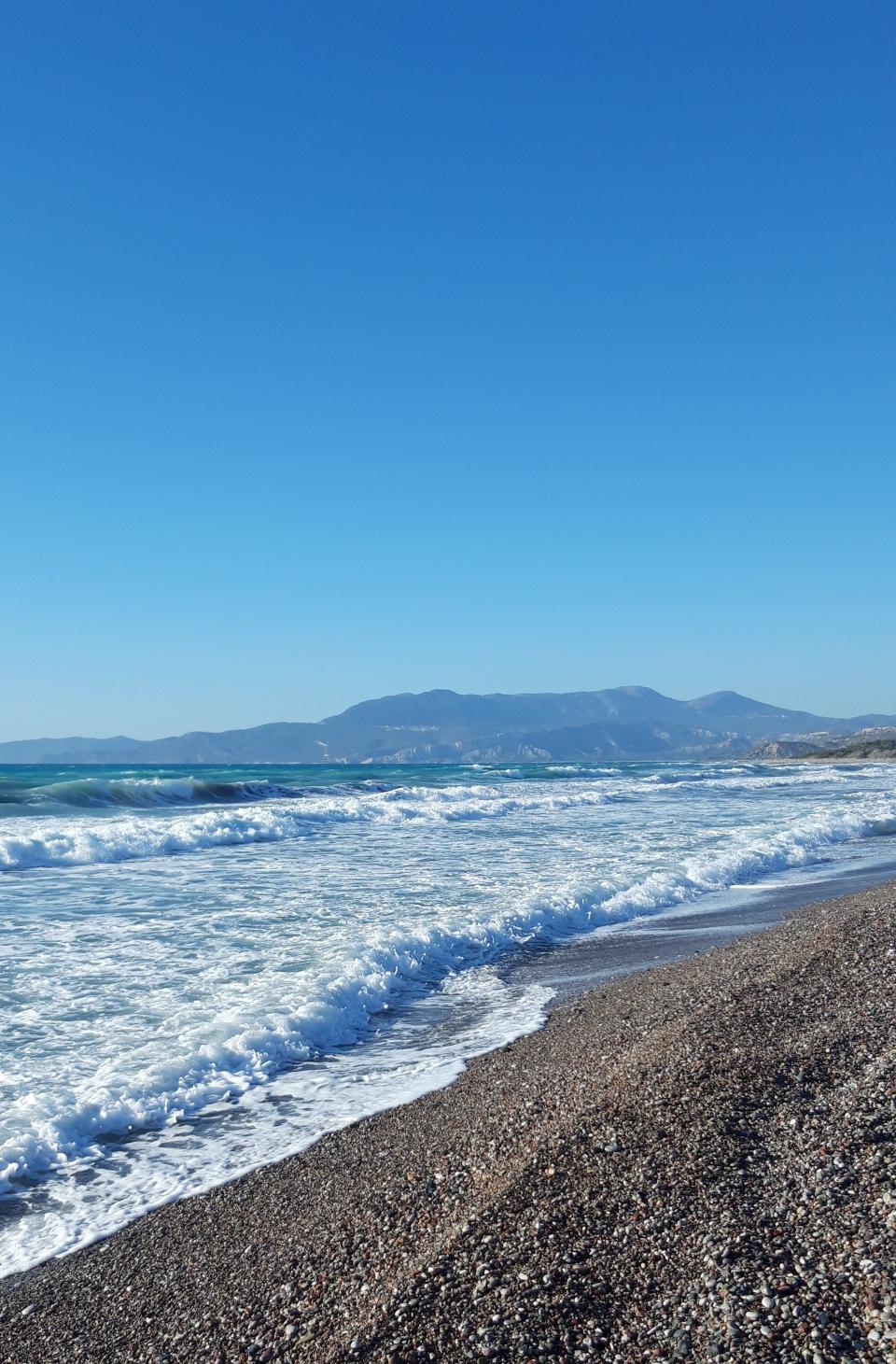 Rhodos - Egejské moře - západní ,,divoké" pobřeží