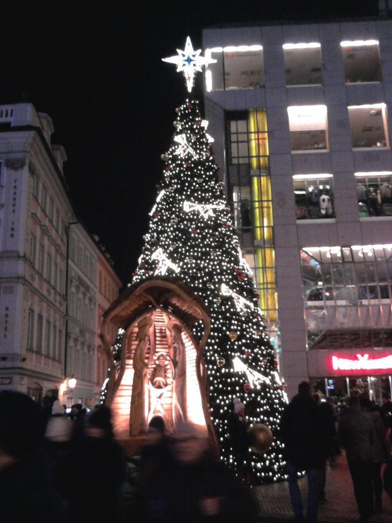 vánoce praha 2012