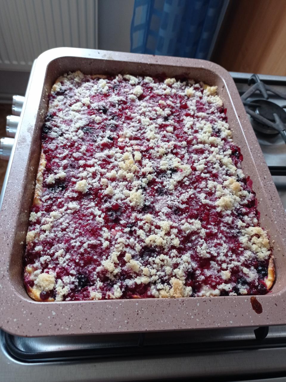 Dnes rybízový koláč