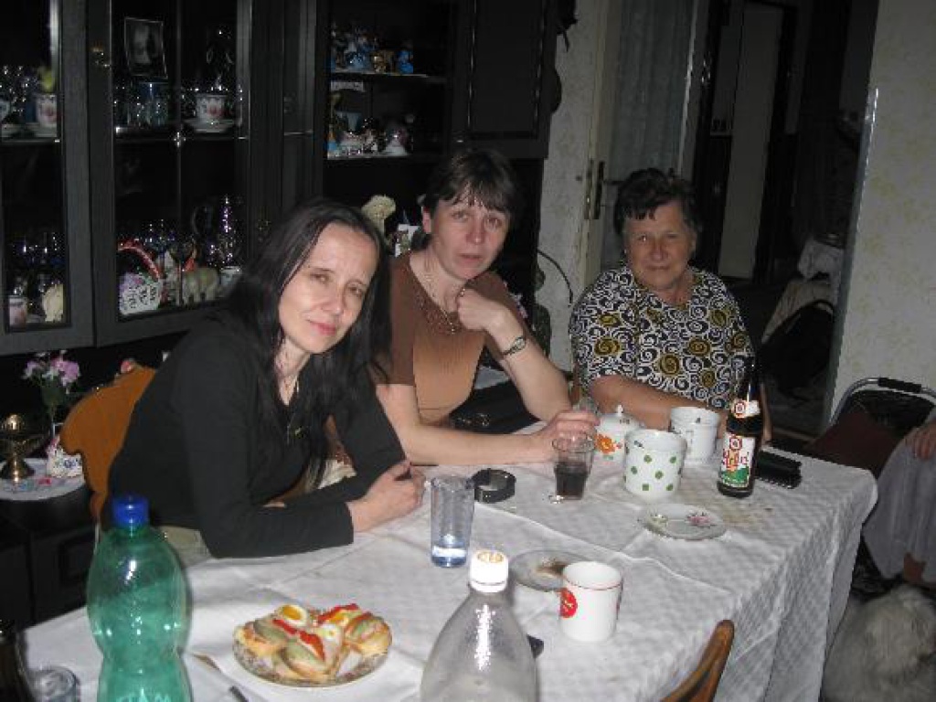 Já, sestra a teta Vlasta  ... Duben 2010 .