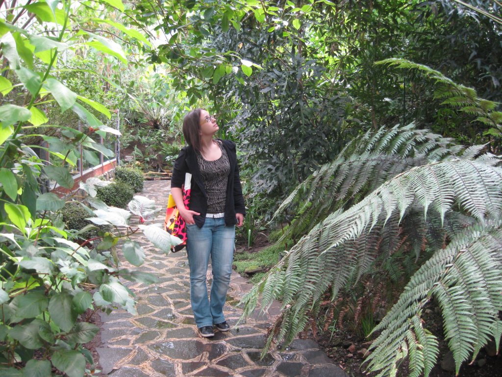 2011 S dcerou, Míšou v botanické zahradě v Tepliccích ...