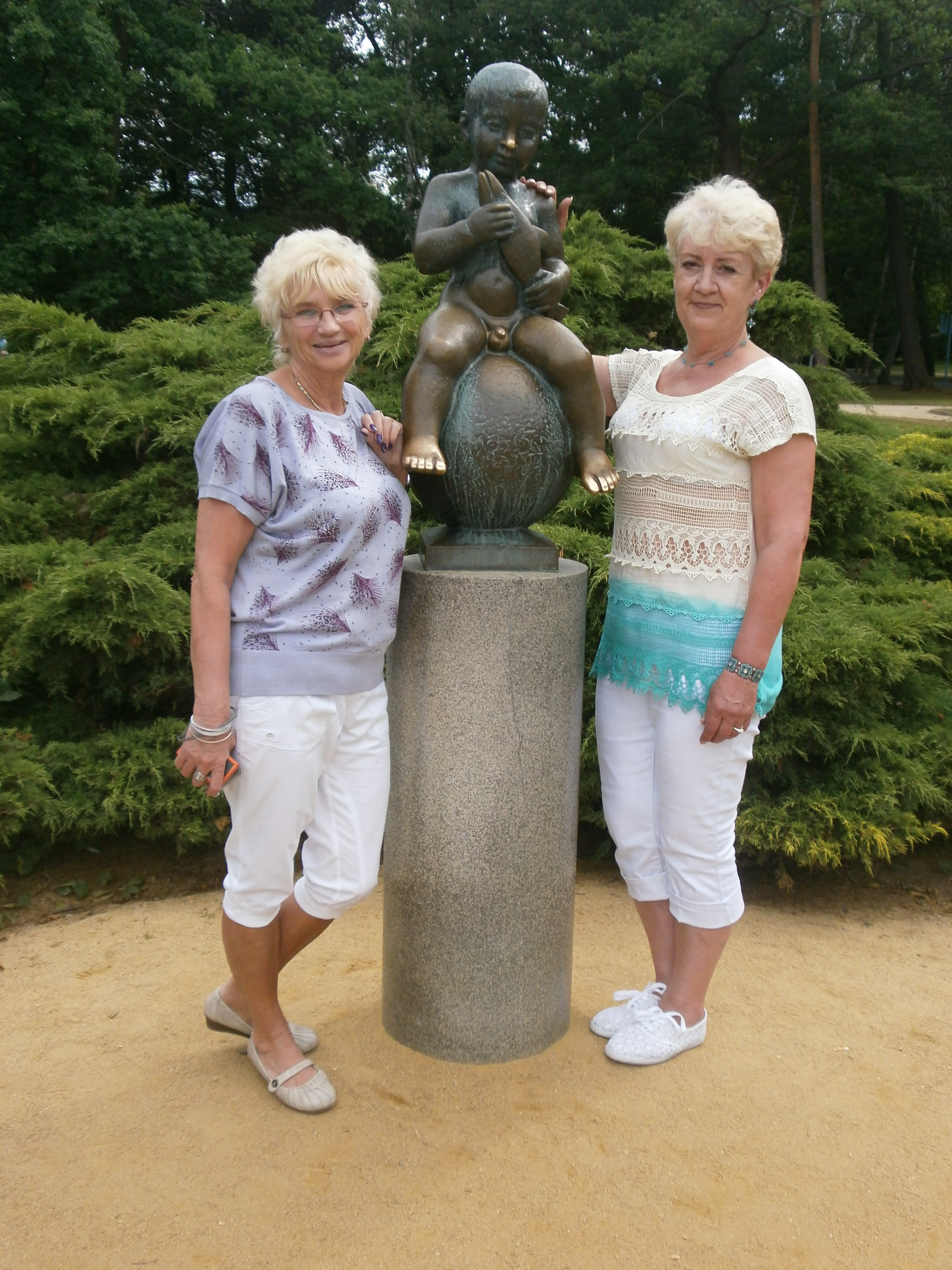 Návštěva kamarádky ve Frant.lázní..dne2.7.2014