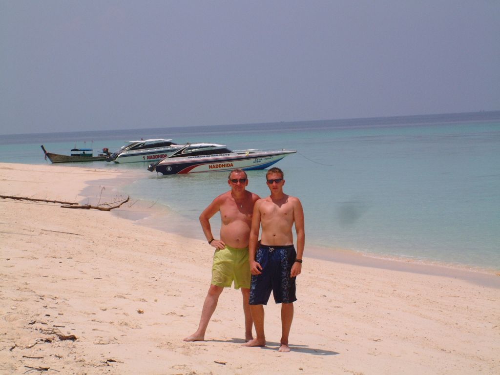 ...já a můj syn - Thajsko 2006 ostrovy KHO-PHIPHI