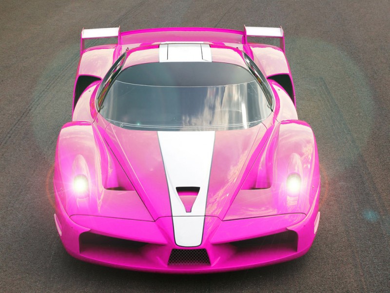 Ferrari Enzo розовый